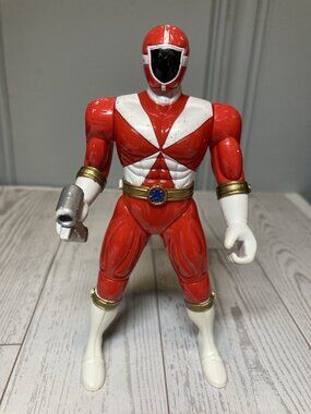 Power Rangers Light Speed Rescue Red Ranger Action figure Toy With 1999 Bandai